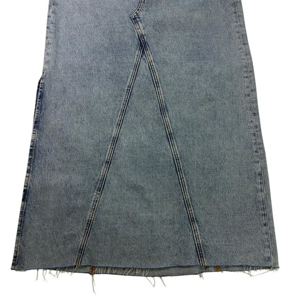 Levi’s Premium Iconic Long Denim Maxi Skirt  Blue Size 30 / 10 / Medium NWT - Picture 8 of 15